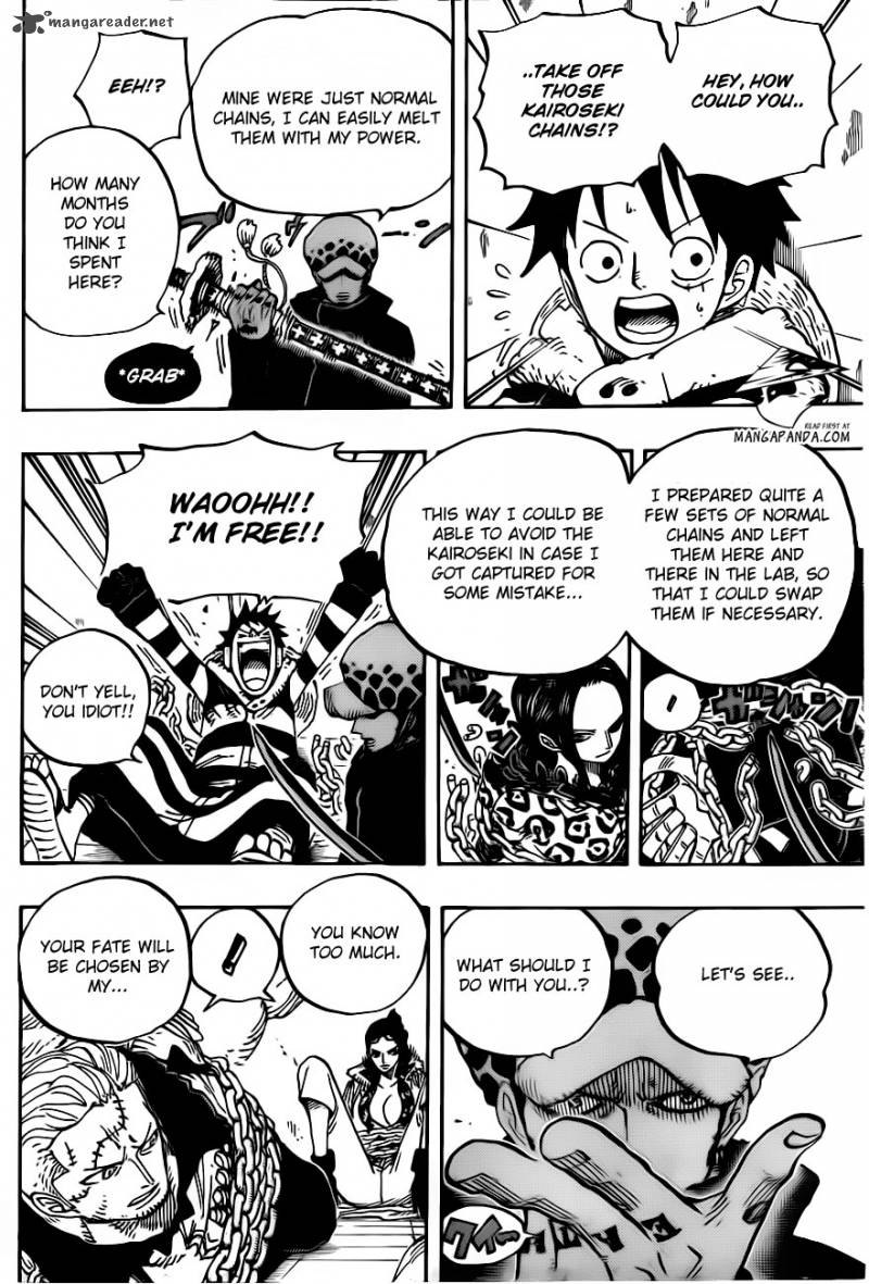 One Piece Chapter 677 — page 9