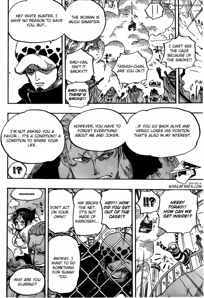 One Piece Chapter 677 — page 11
