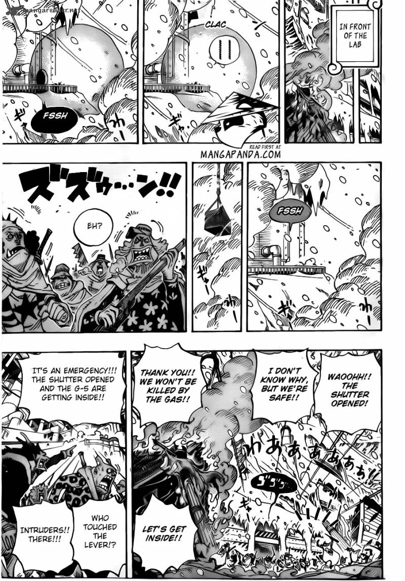 One Piece Chapter 677 — page 14