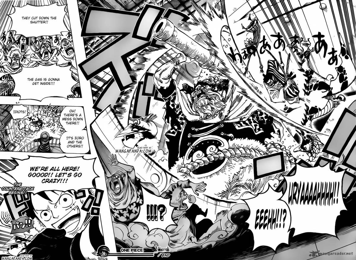 One Piece Chapter 677 — page 16