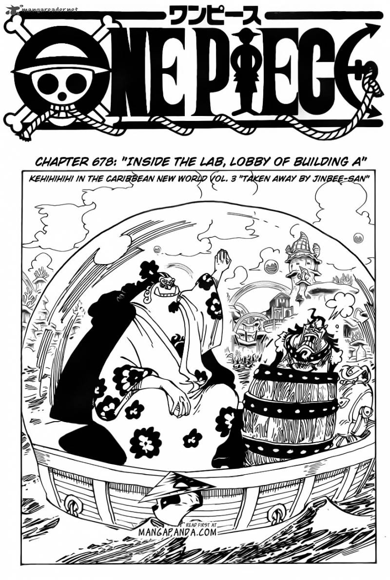 One Piece Chapter 678 — page 3