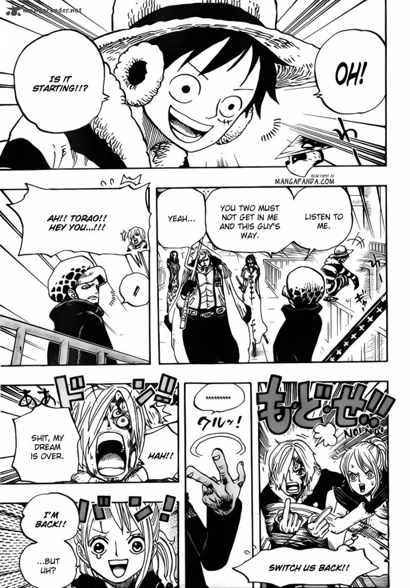 One Piece Chapter 678 — page 11