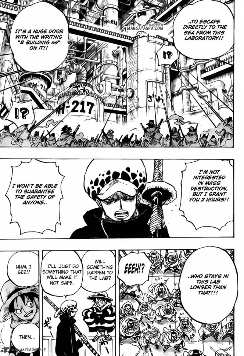 One Piece Chapter 678 — page 13