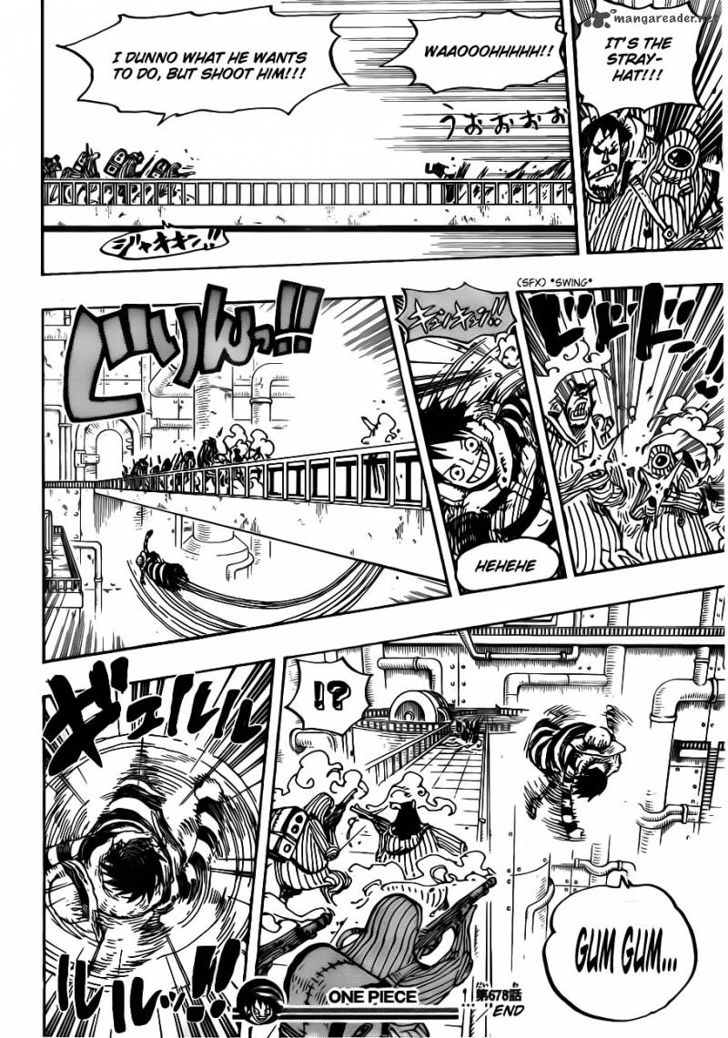One Piece Chapter 678 — page 17