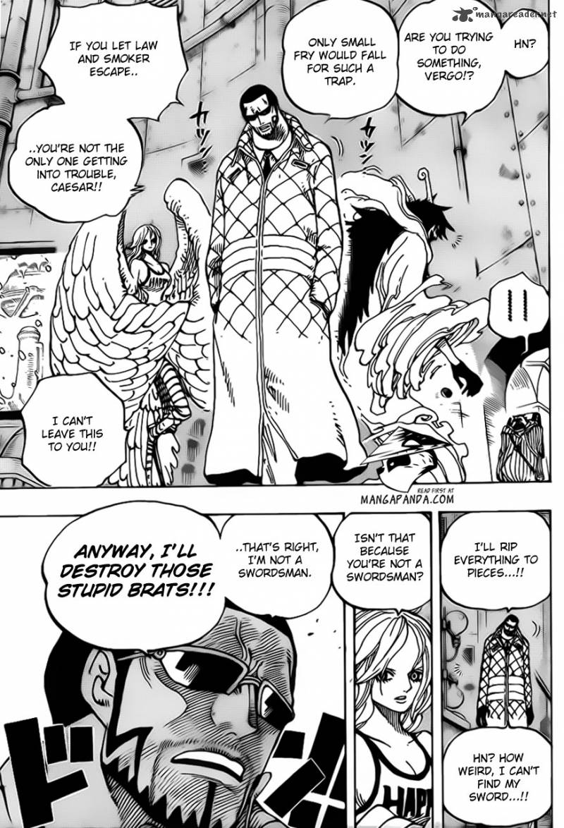 One Piece Chapter 679 — page 8