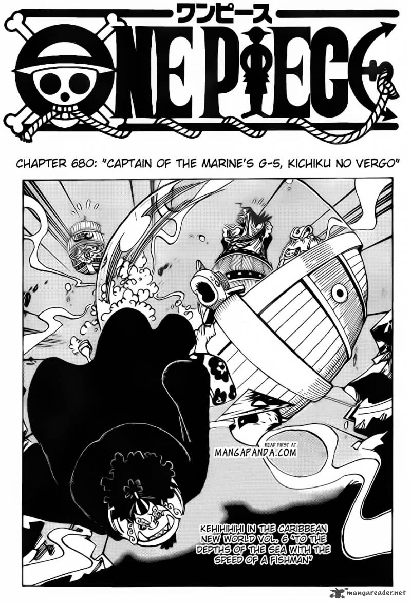 One Piece Chapter 680 — page 4
