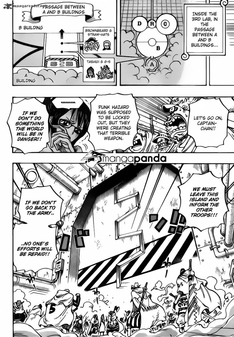 One Piece Chapter 680 — page 7