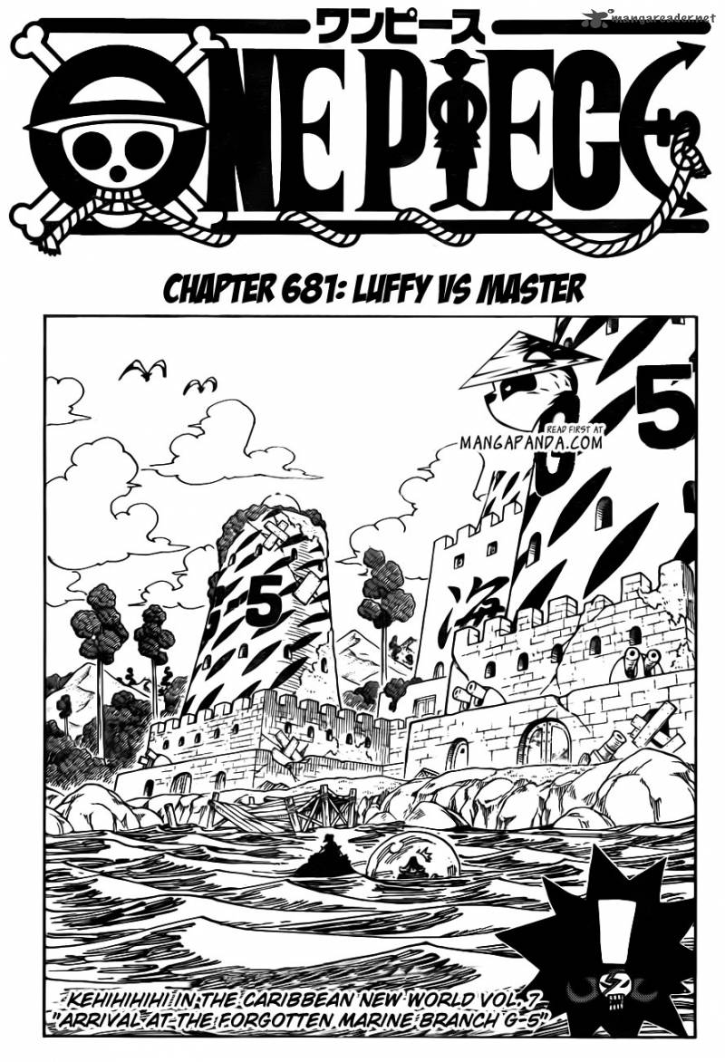 One Piece Chapter 681 — page 1