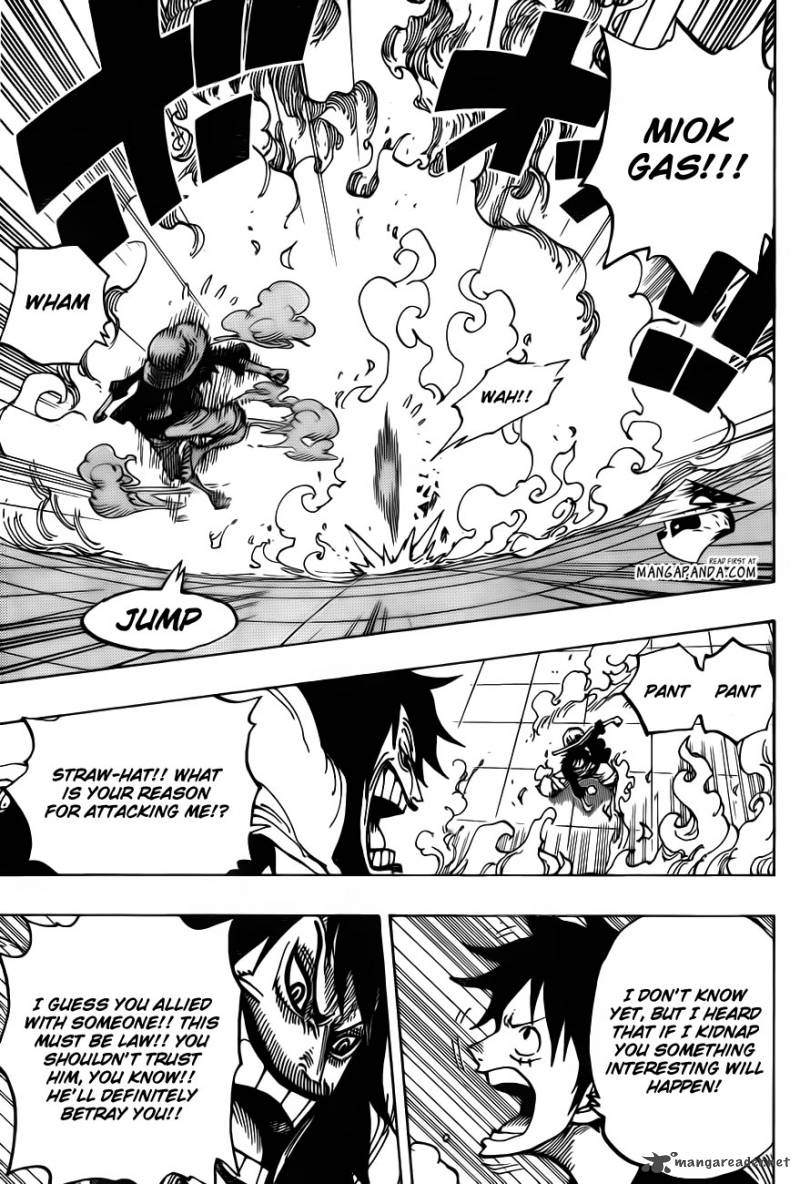 One Piece Chapter 681 — page 5