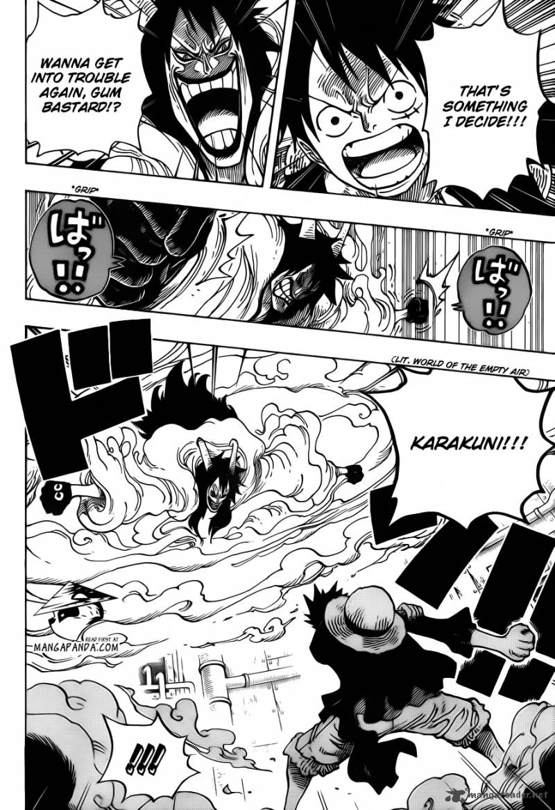 One Piece Chapter 681 — page 6