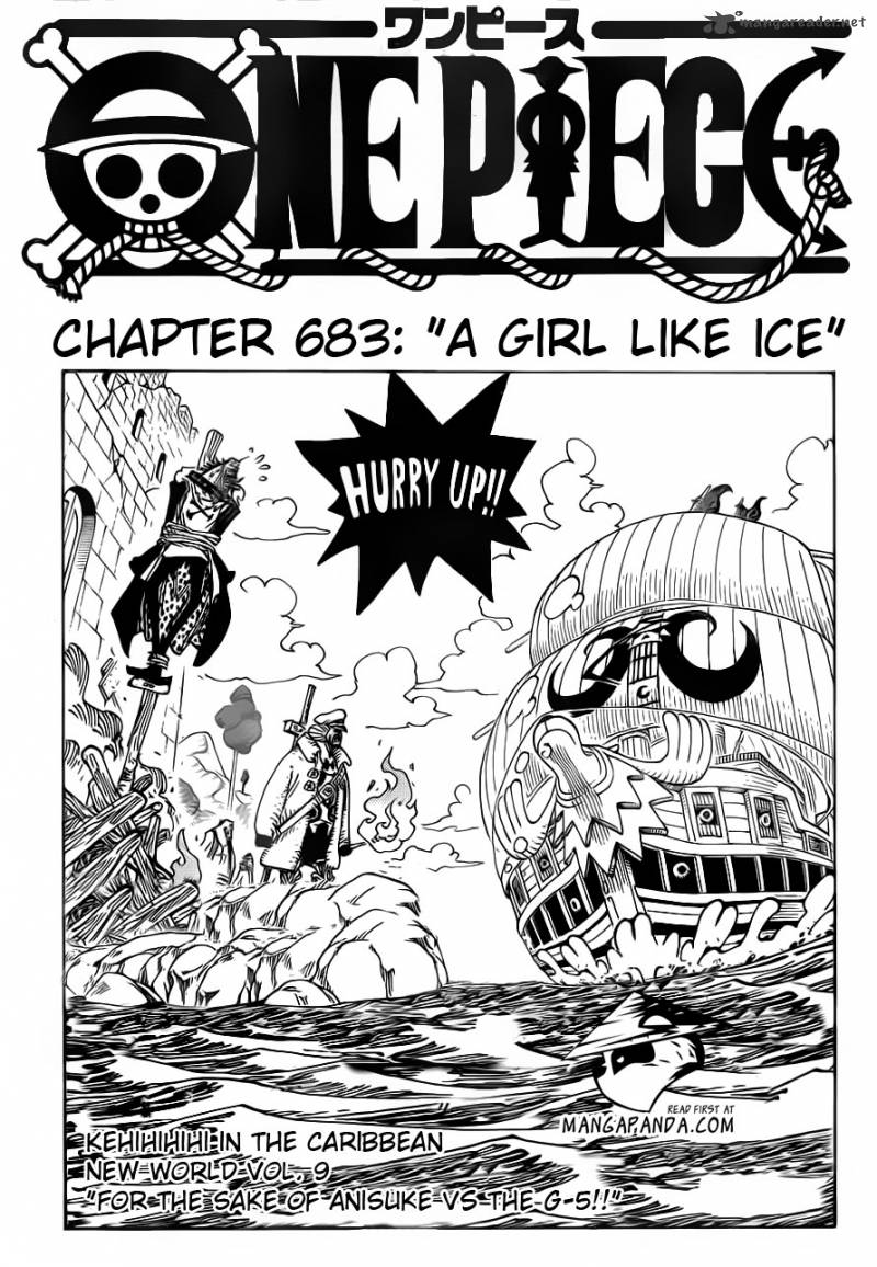 One Piece Chapter 683 — page 3