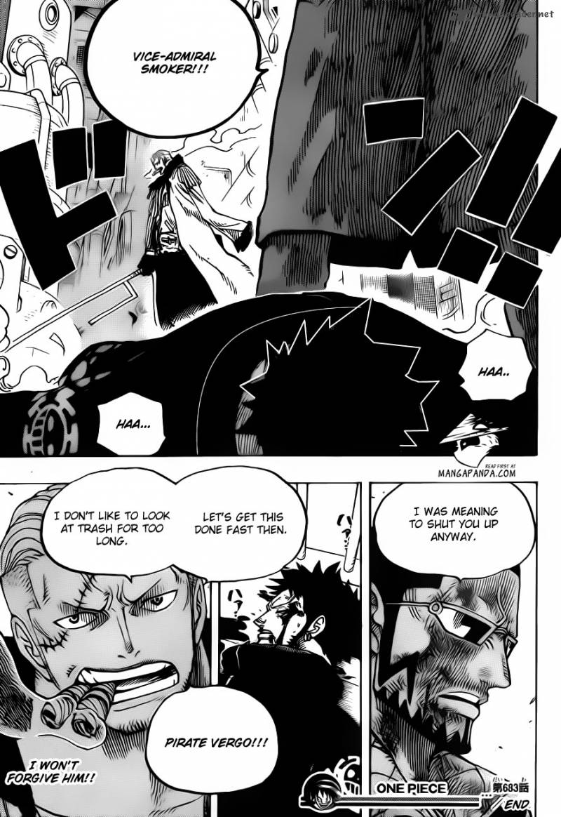 One Piece Chapter 683 — page 21