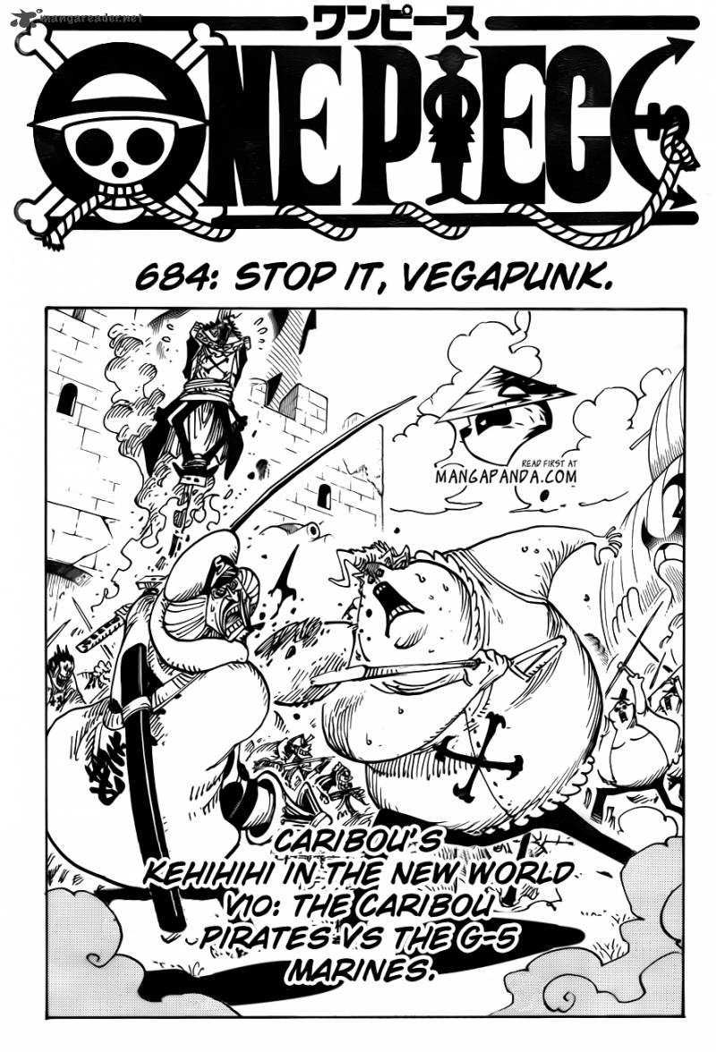 One Piece Chapter 684 — page 1