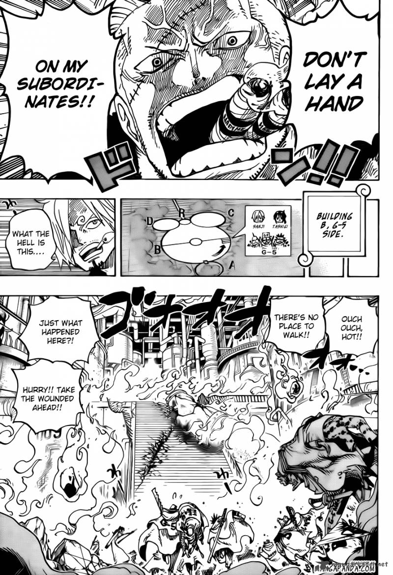 One Piece Chapter 684 — page 7