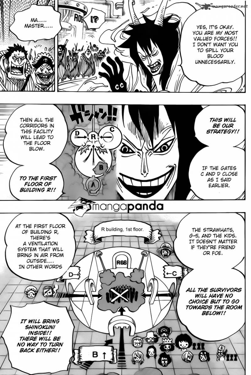 One Piece Chapter 684 — page 13