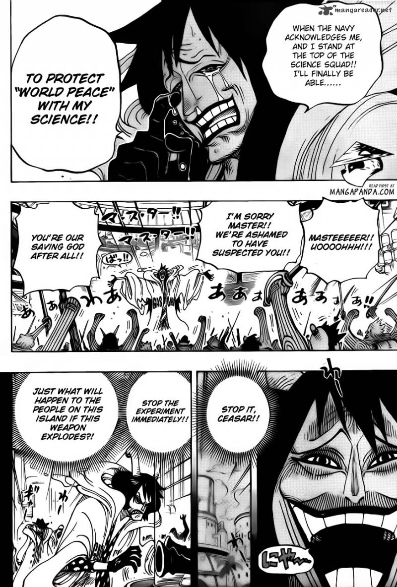 One Piece Chapter 684 — page 16