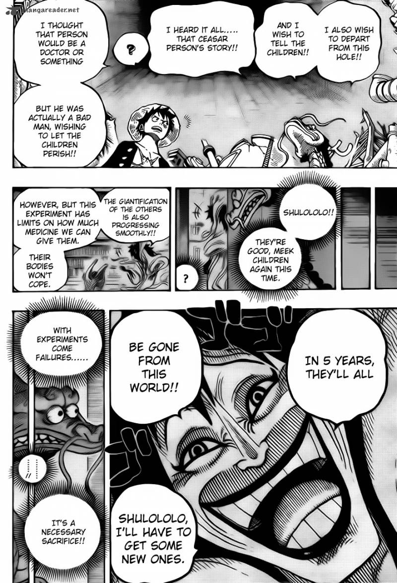 One Piece Chapter 685 — page 14