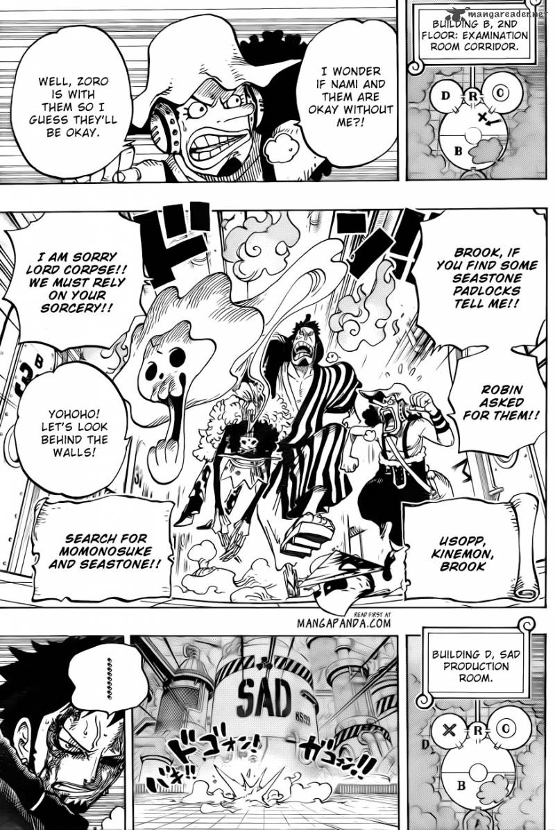 One Piece Chapter 685 — page 17
