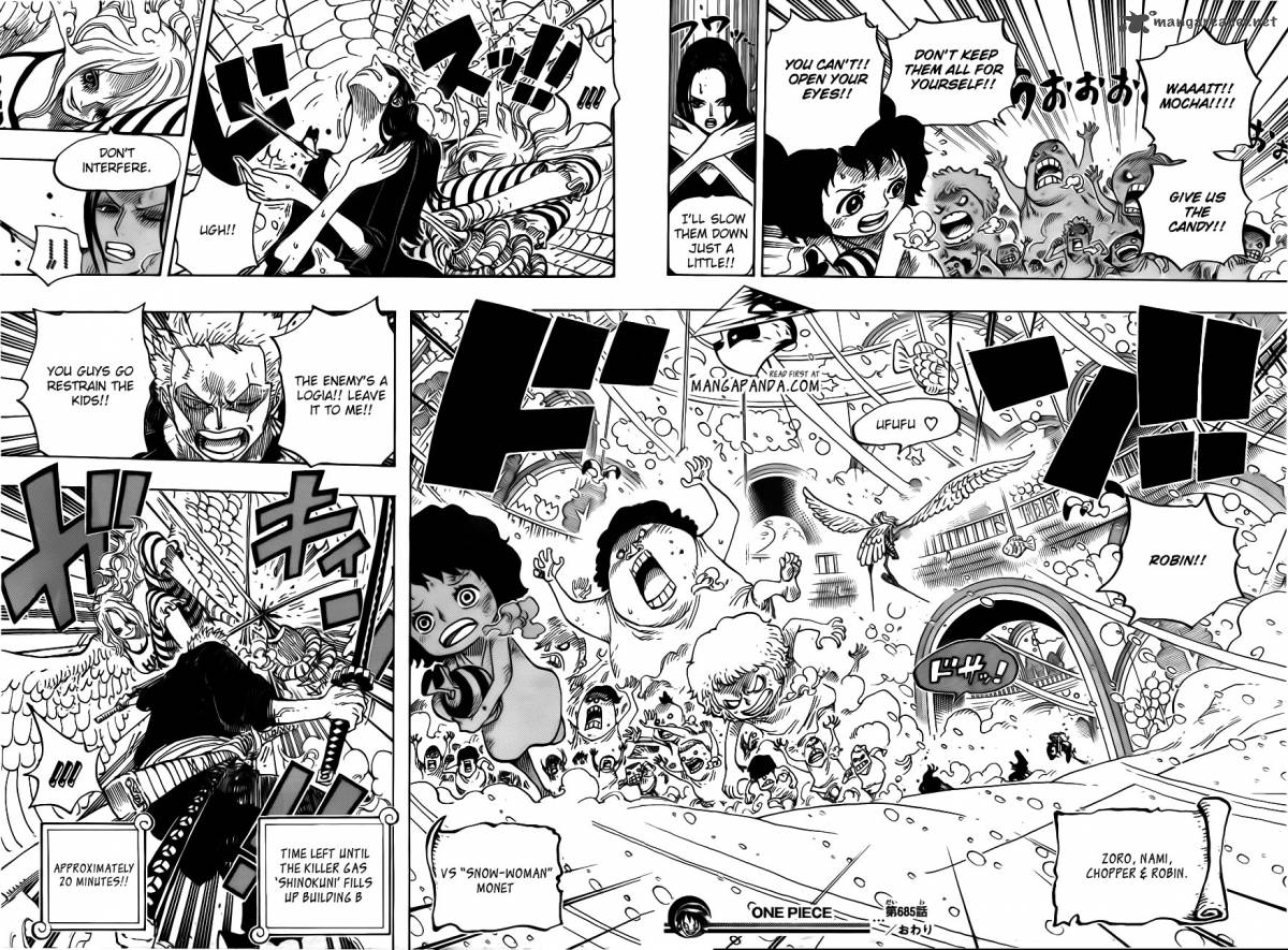 One Piece Chapter 685 — page 20
