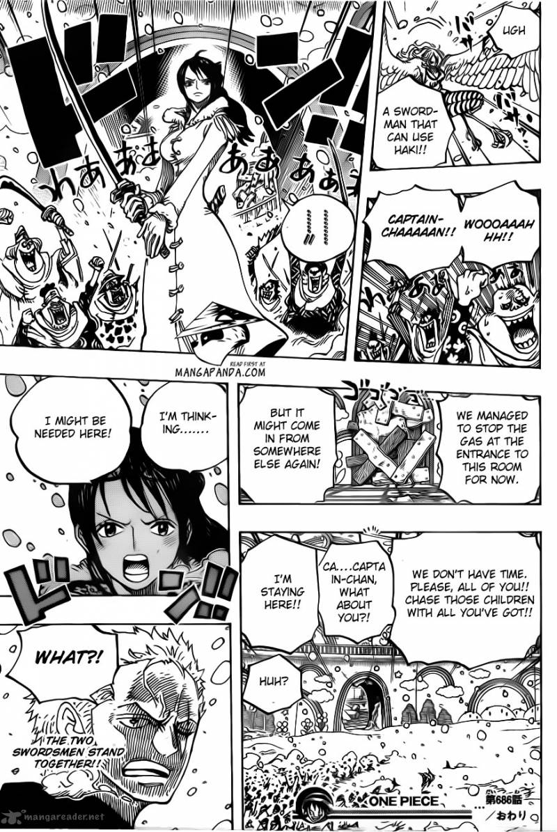 One Piece Chapter 686 — page 21