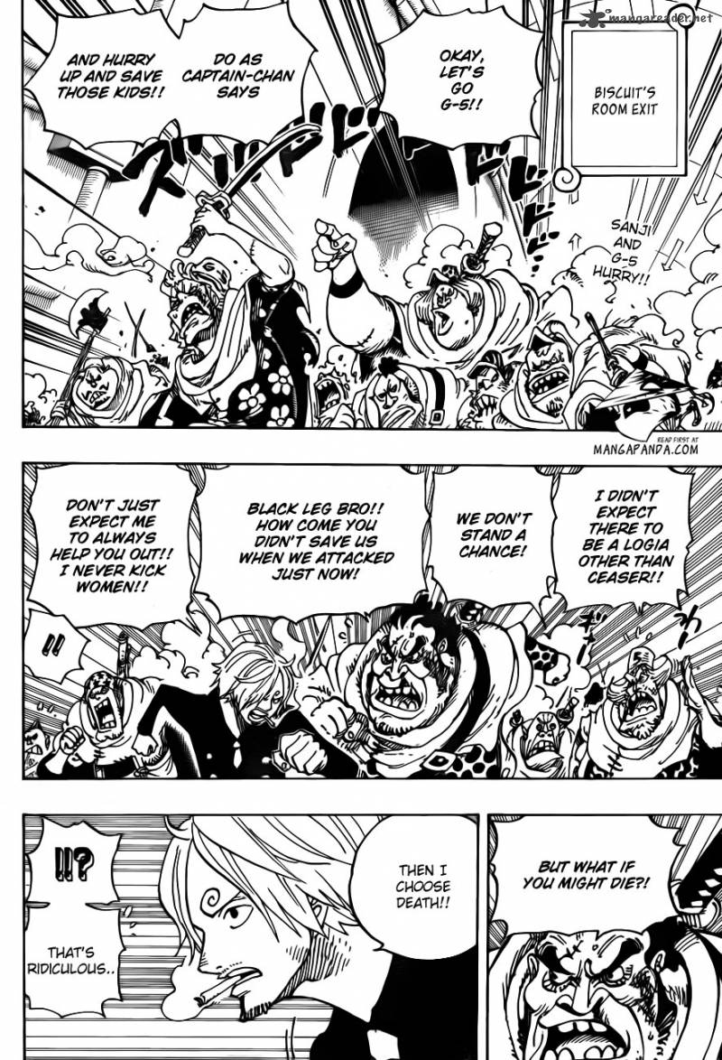 One Piece Chapter 687 — page 4