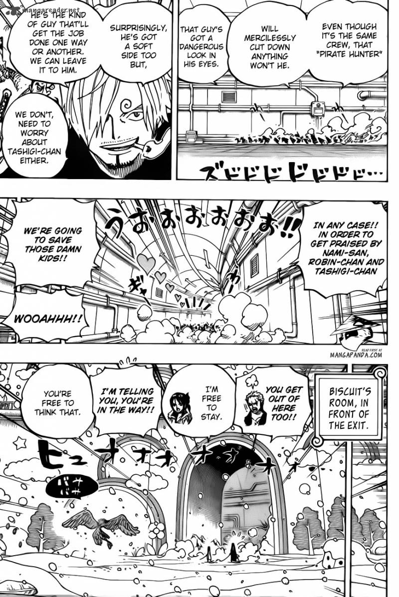 One Piece Chapter 687 — page 5