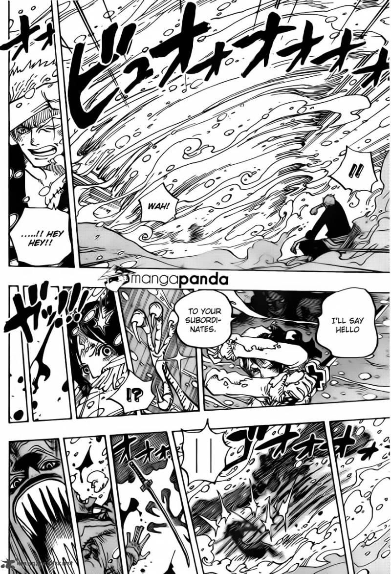 One Piece Chapter 687 — page 12