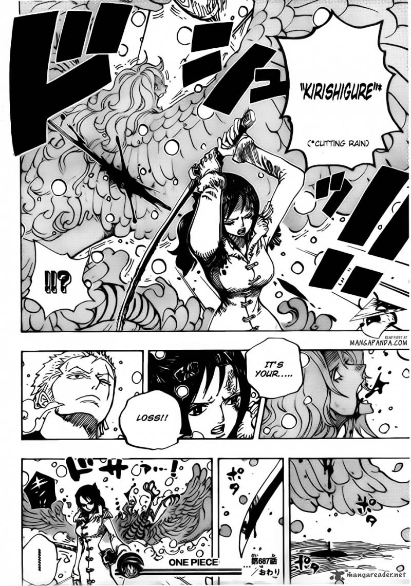 One Piece Chapter 687 — page 19