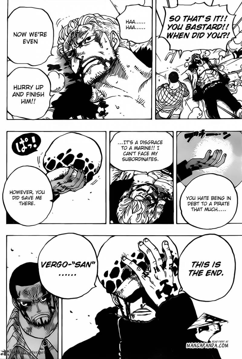 One Piece Chapter 690 — page 14