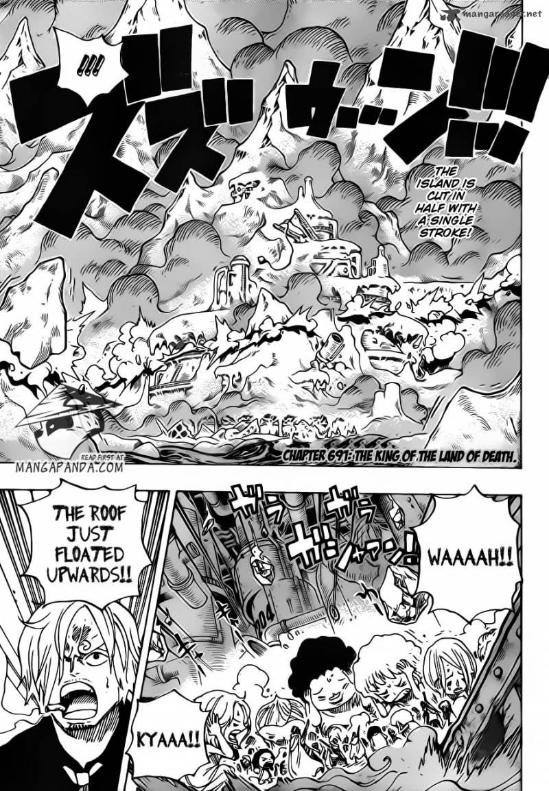 One Piece Chapter 691 — page 3