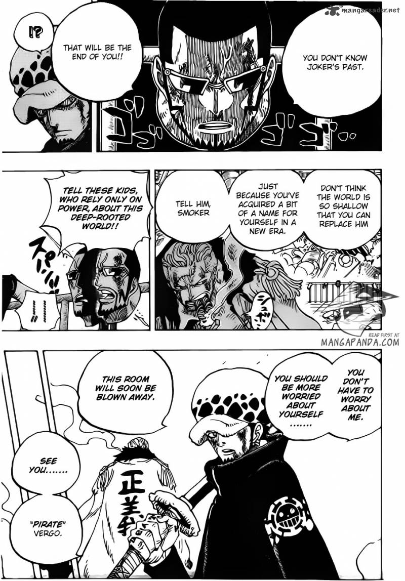 One Piece Chapter 691 — page 7