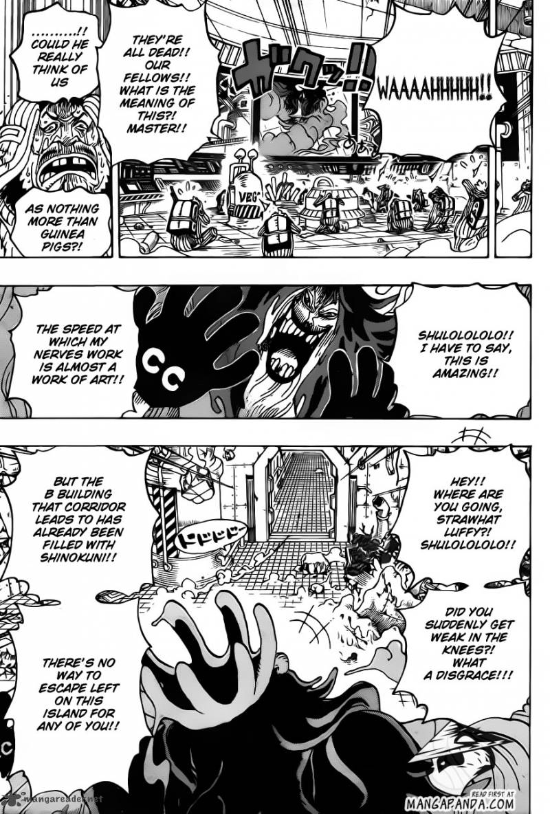 One Piece Chapter 691 — page 14