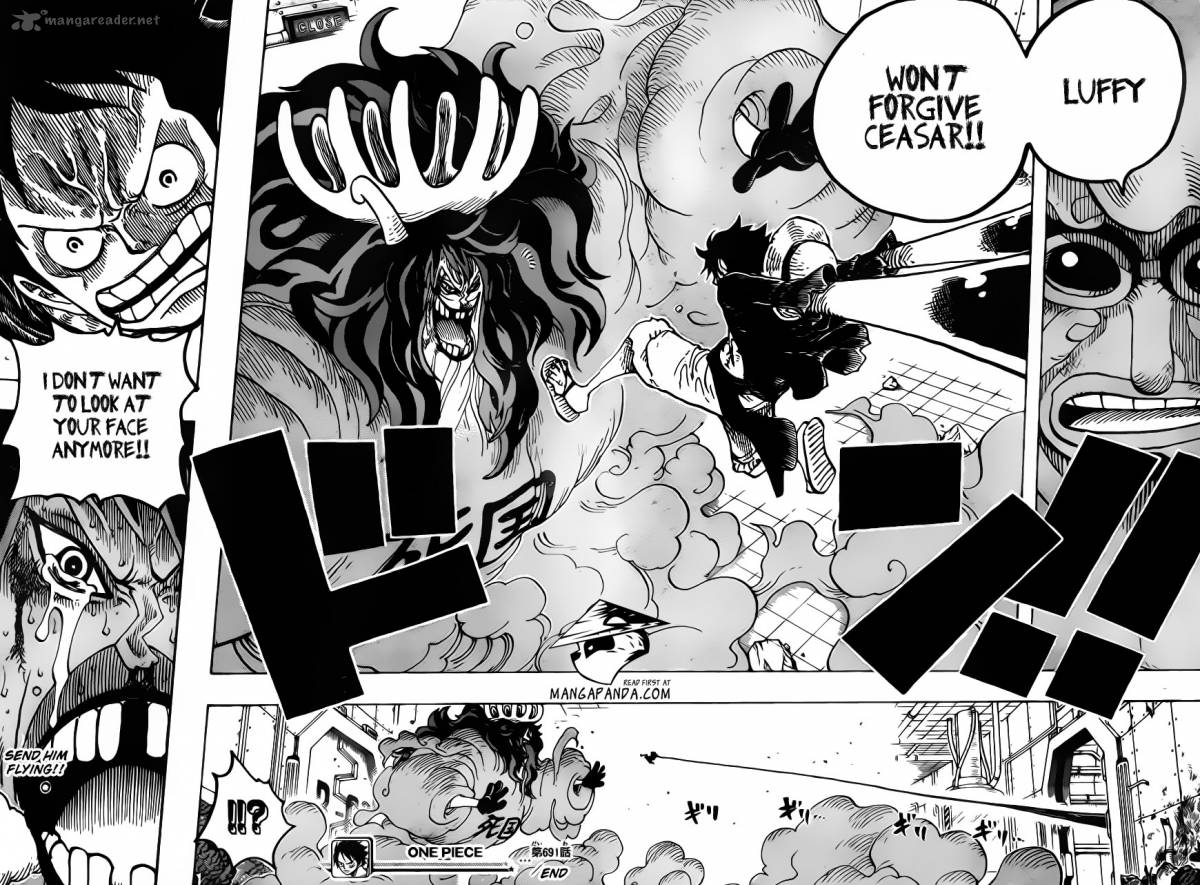 One Piece Chapter 691 — page 17
