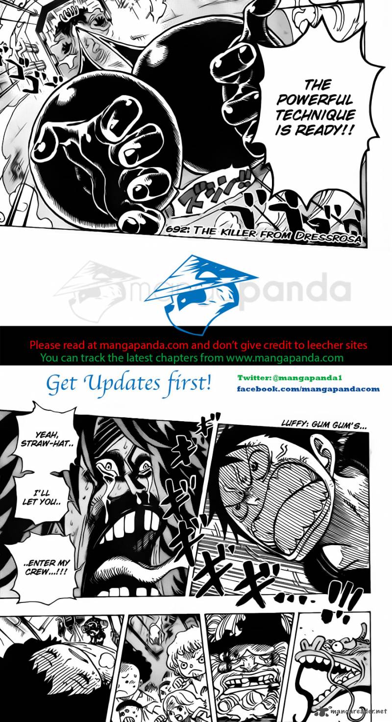One Piece Chapter 692 — page 5