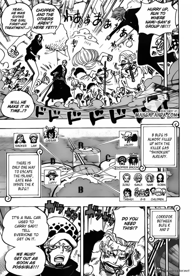 One Piece Chapter 692 — page 12
