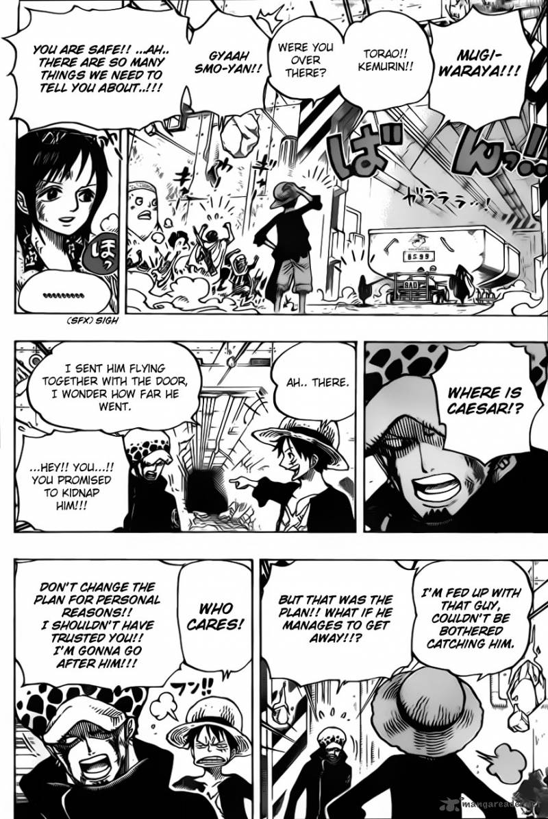 One Piece Chapter 692 — page 13