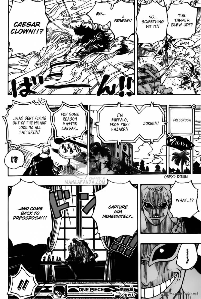 One Piece Chapter 692 — page 19
