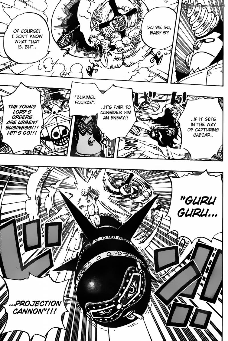 One Piece Chapter 693 — page 11