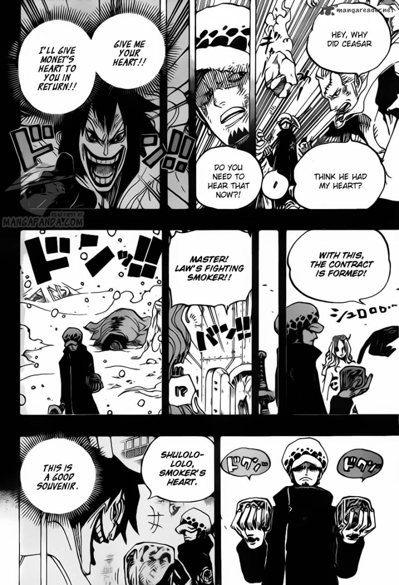 One Piece Chapter 694 — page 16