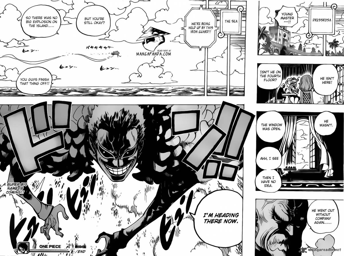 One Piece Chapter 694 — page 18