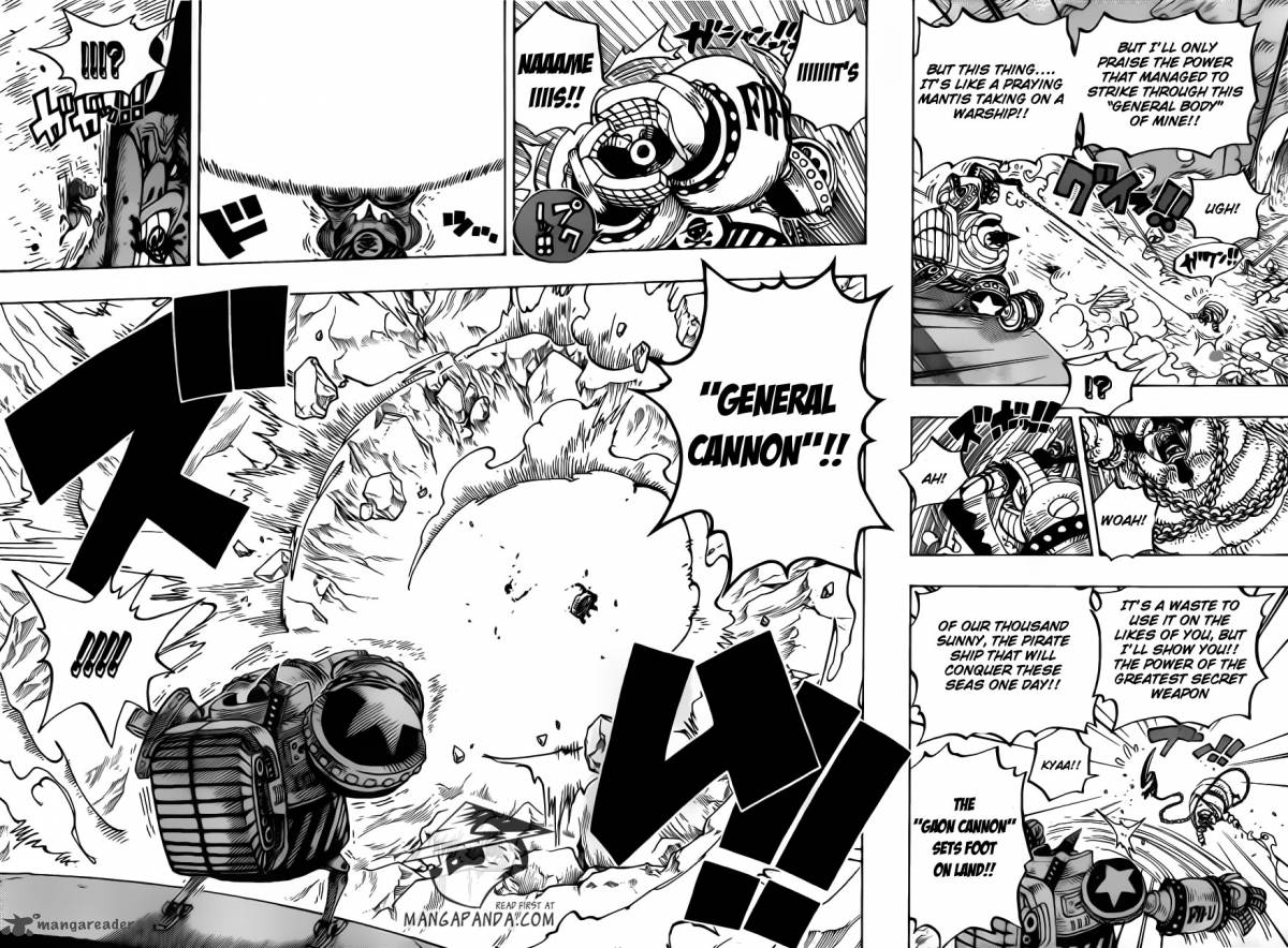 One Piece Chapter 695 — page 6