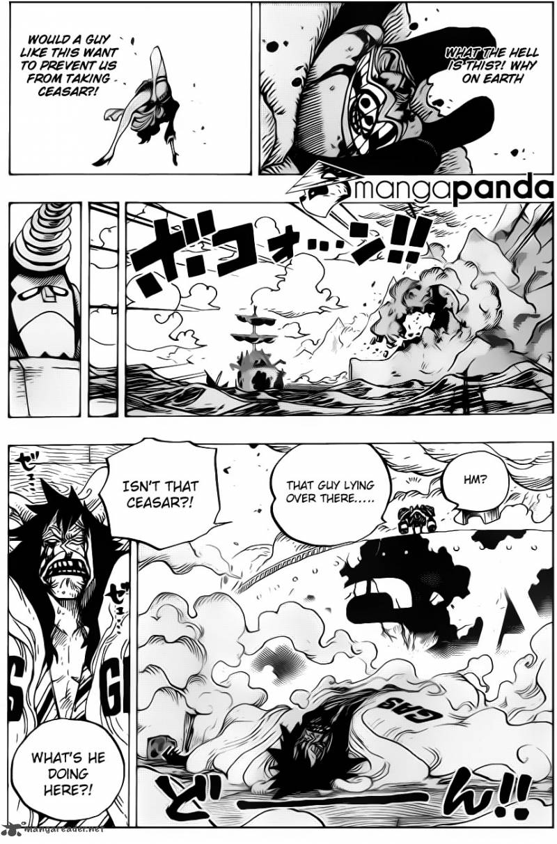 One Piece Chapter 695 — page 7