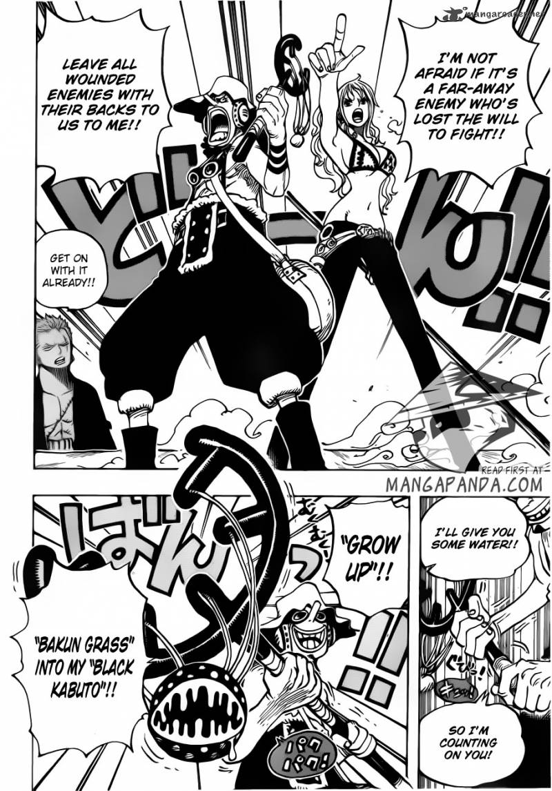 One Piece Chapter 695 — page 12
