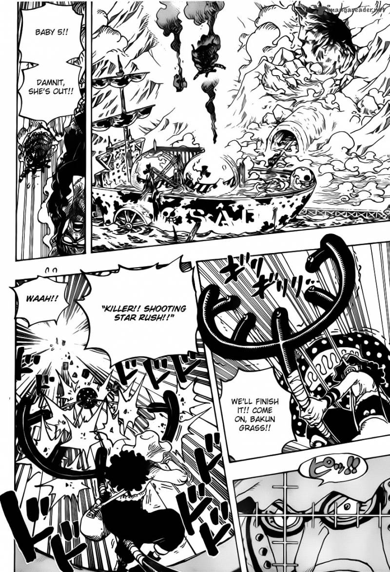One Piece Chapter 695 — page 16