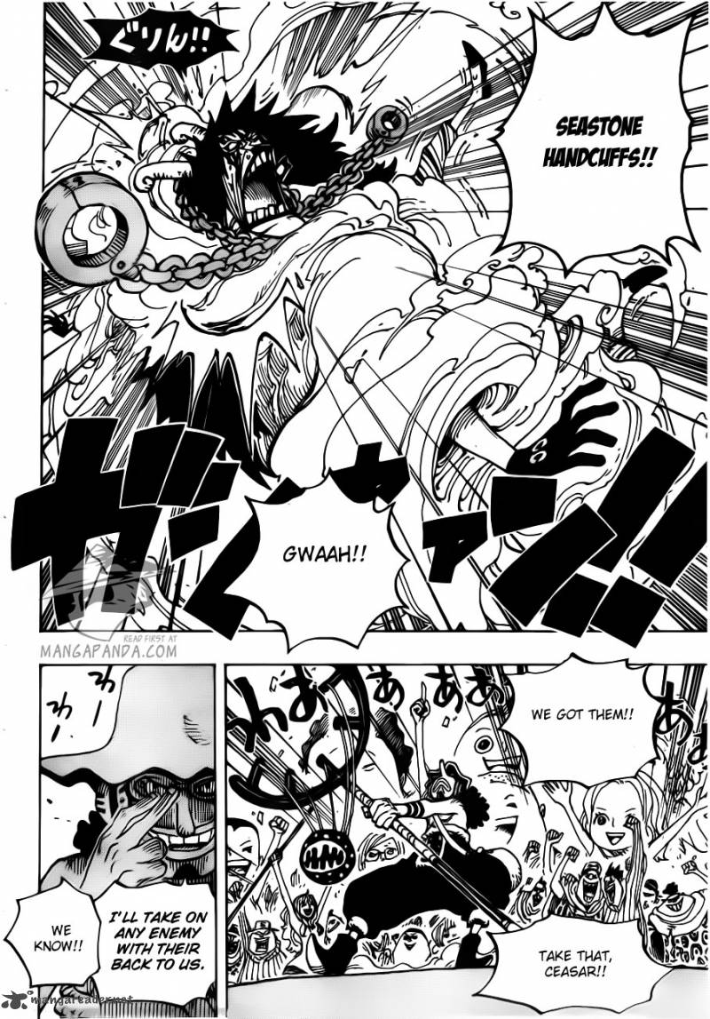 One Piece Chapter 695 — page 18
