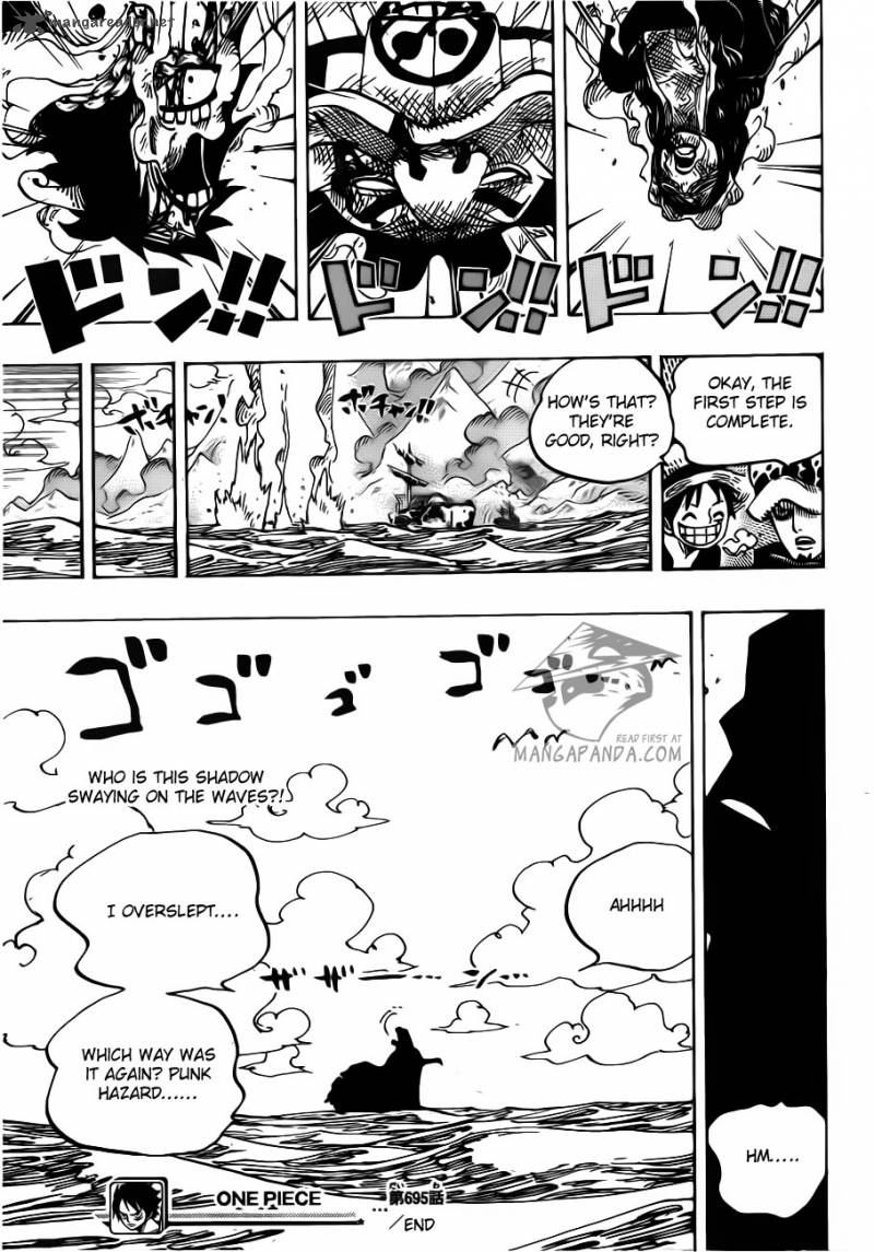 One Piece Chapter 695 — page 19