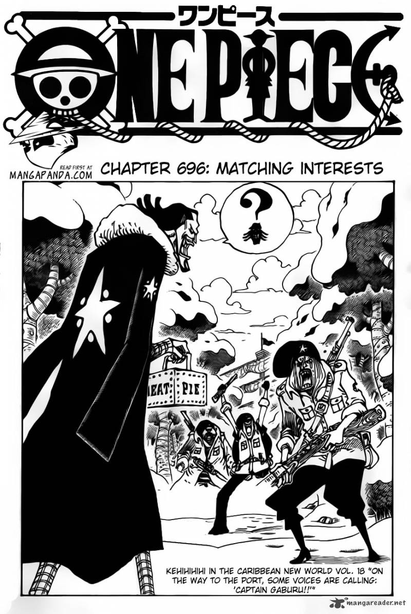 One Piece Chapter 696 — page 3