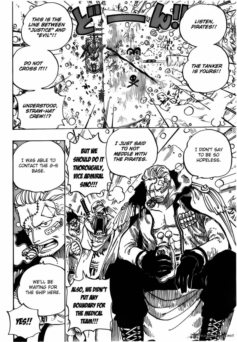 One Piece Chapter 696 — page 4