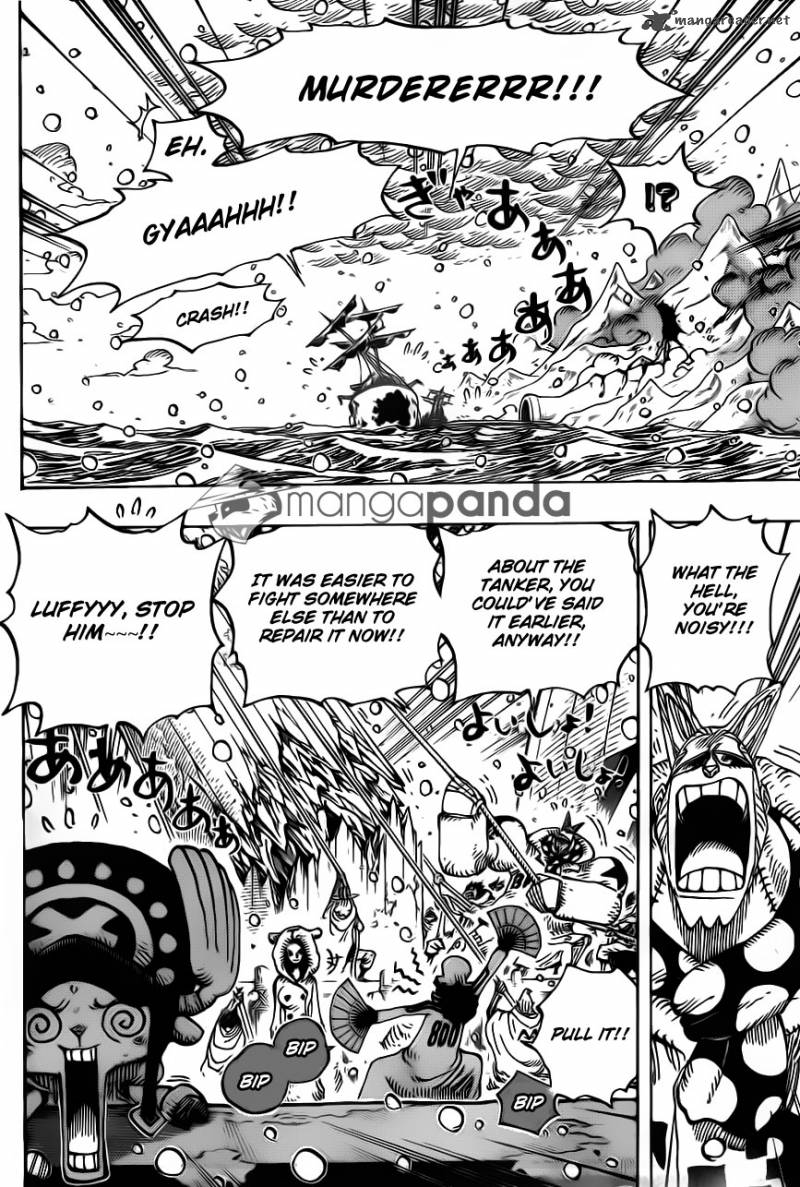 One Piece Chapter 696 — page 6