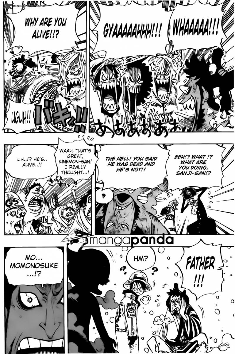 One Piece Chapter 696 — page 8